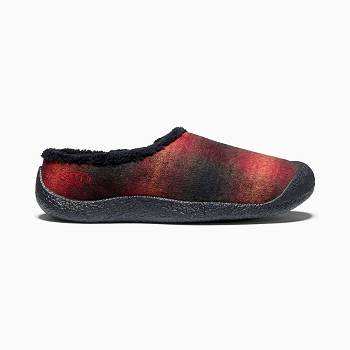 KEEN Howser Slide - Cervene/ Cierne Casual Obuv Damske, KEEN325